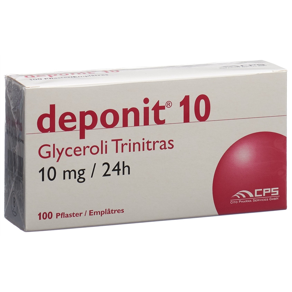 DEPONIT patchs mat 10 mg/24h 100 pce, image principale
