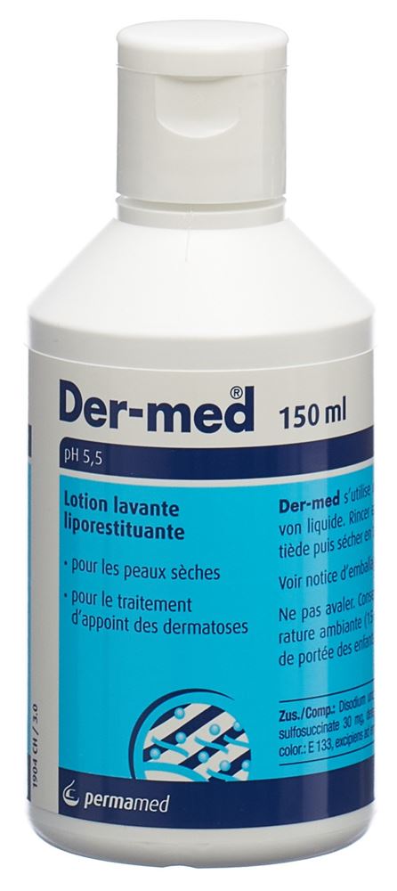 Der-med Rückfettende Hautwaschlotion extra mild, Bild 2 von 5