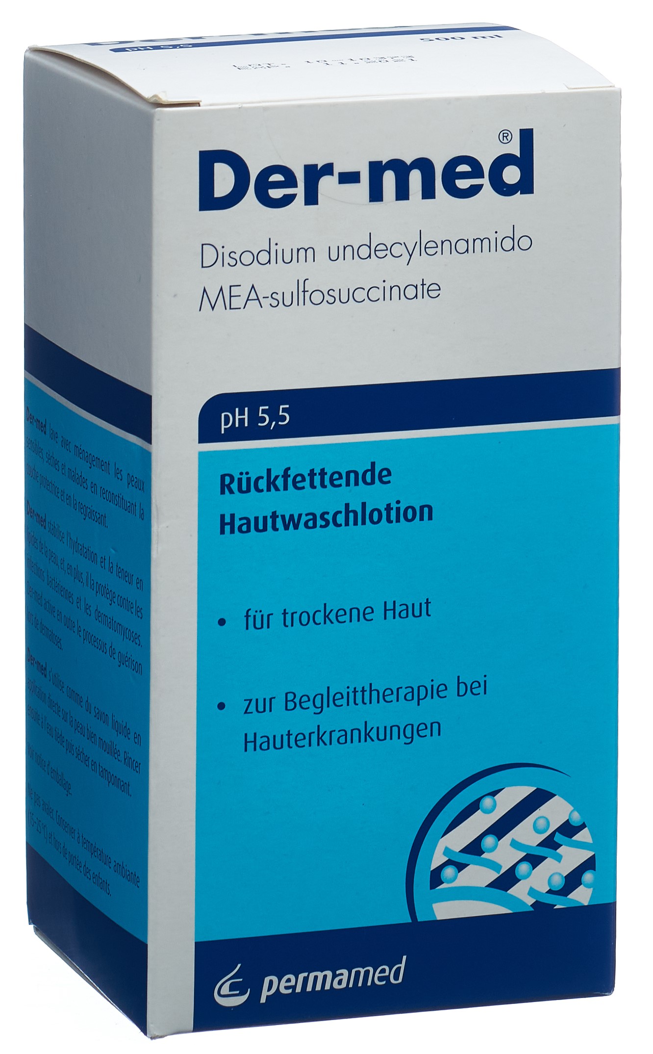 Der-med Rückfettende Hautwaschlotion extra mild, Hauptbild