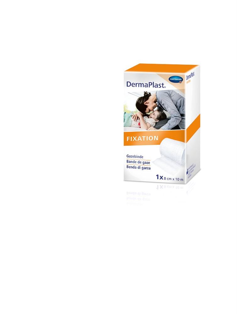 DERMAPLAST bande gaze lisière tissée