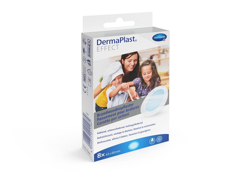 DERMAPLAST Effect Brandwundenpflaster, Hauptbild