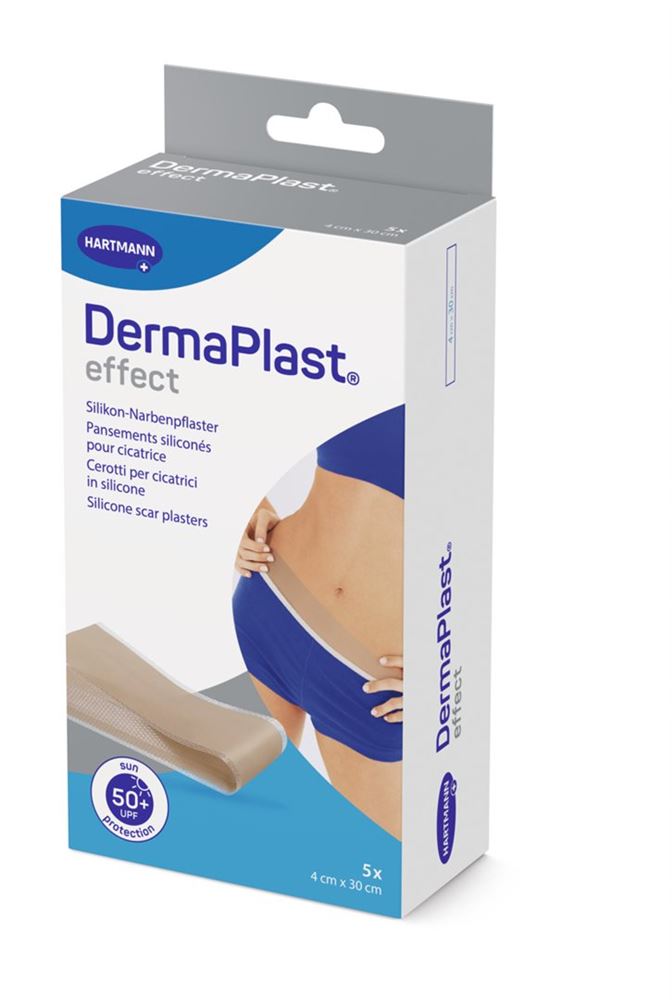 DERMAPLAST Effect scar