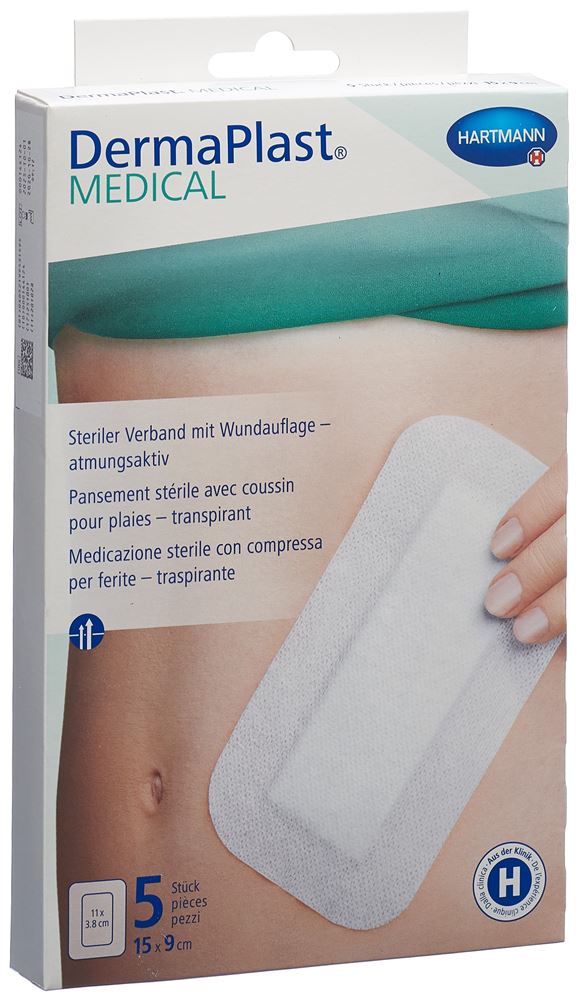 DERMAPLAST Medical pansement non-tissé