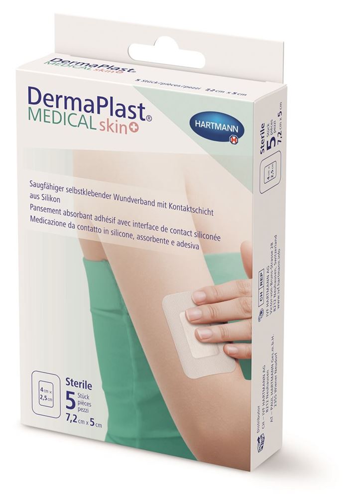 DERMAPLAST Medical skin+, image principale DERMAPLAST Medical skin+, image principale
