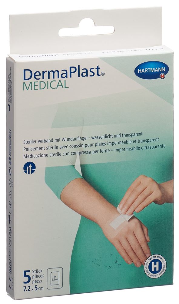 DERMAPLAST Medical Transparentverband