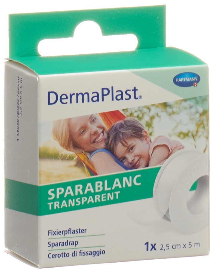 DERMAPLAST sparablanc transparent