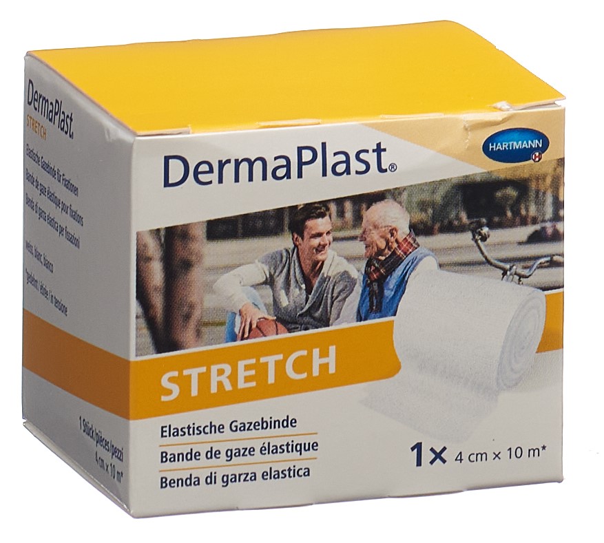 DERMAPLAST Stretch elatische Gazebinde