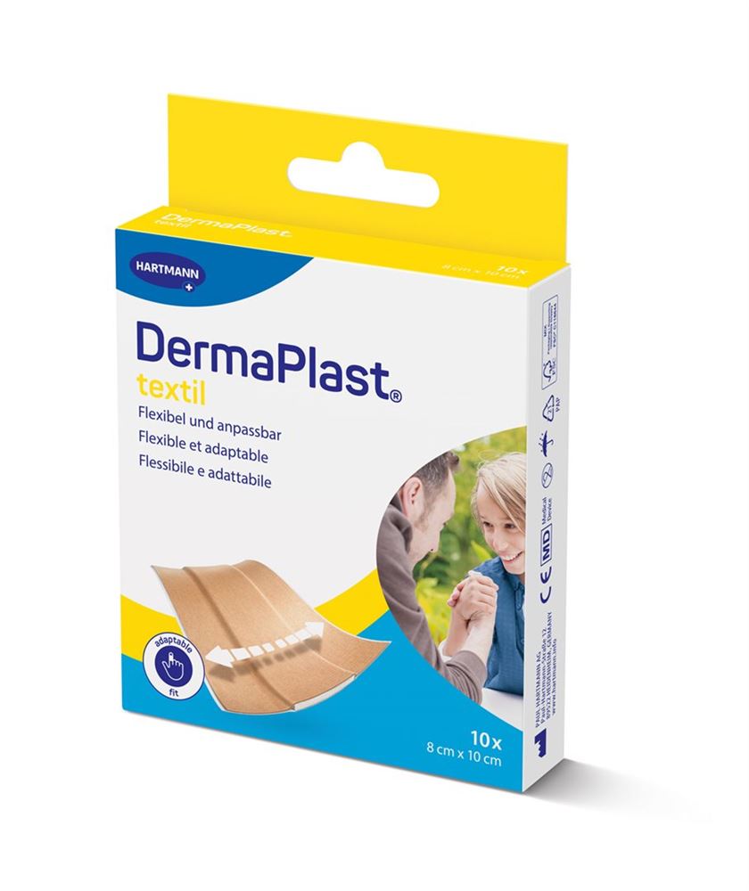 DERMAPLAST Textil pansement rapide, image principale DERMAPLAST Textil pansement rapide, image principale