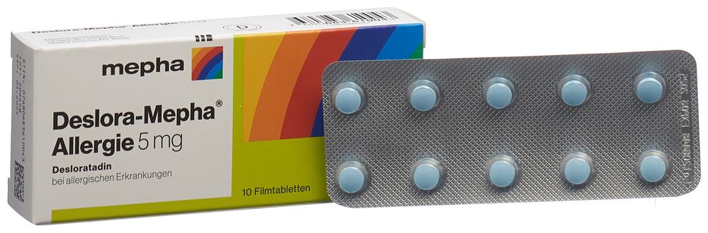 DESLORATADINE Mepha Allergie 5 mg, Bild 2 von 4