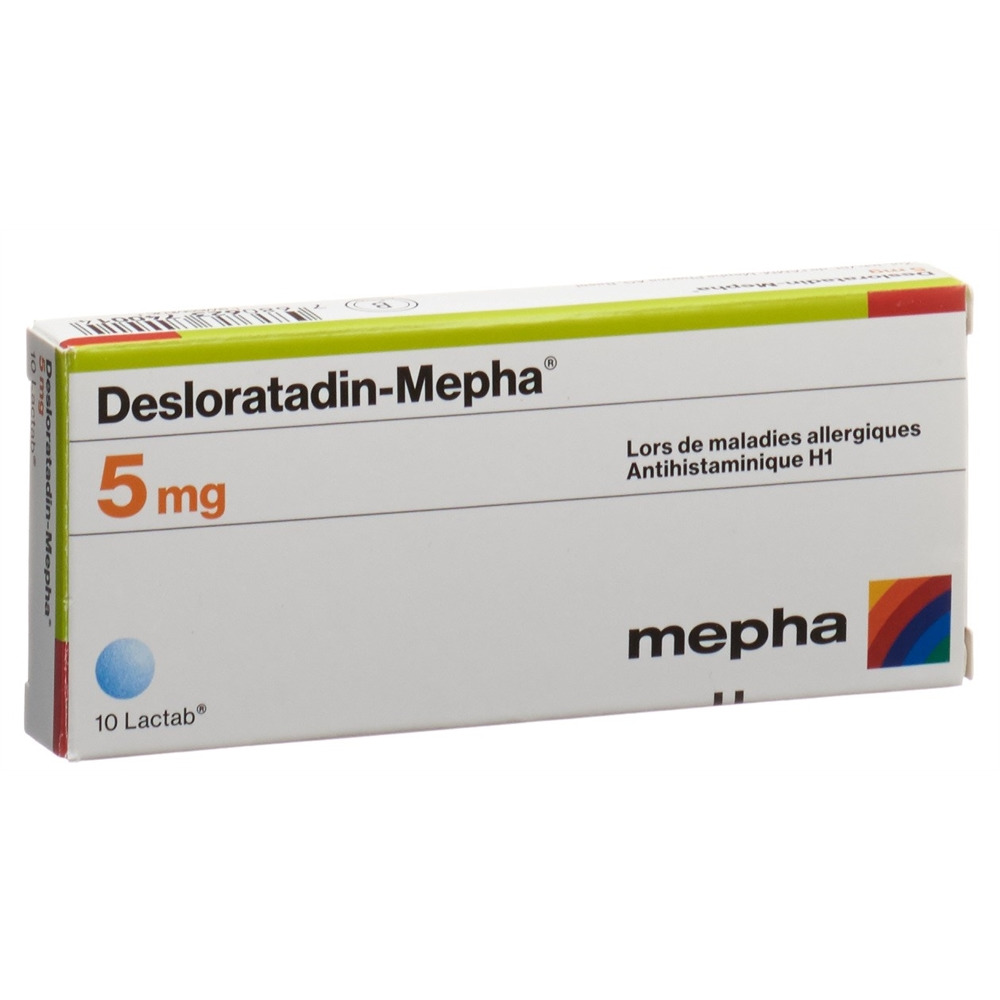 DESLORATADINE Mepha 5 mg, image 2 sur 2