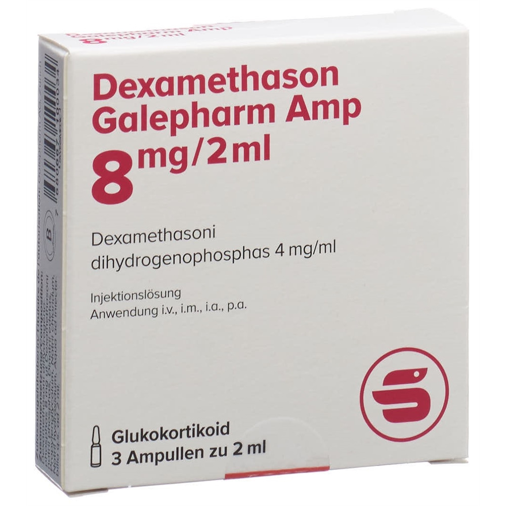 DEXAMETHASONE Galepharm Amp 8 mg/2ml, image principale