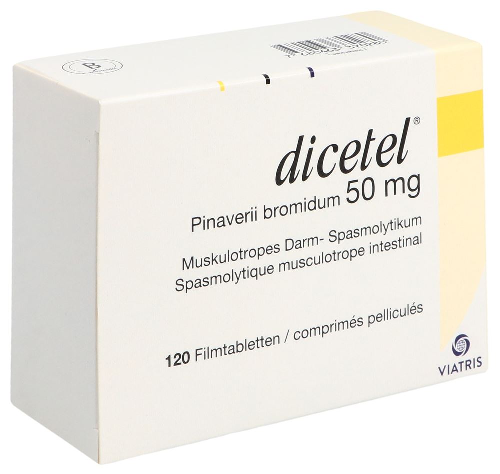 DICETEL Filmtabl 50 mg Blist 120 Stk, Hauptbild