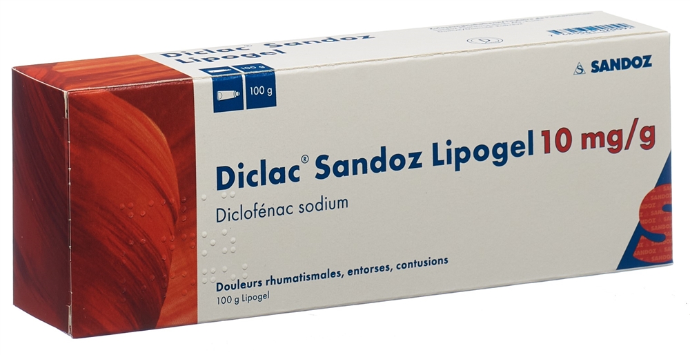 DICLAC Sandoz 10 mg/g, image 4 sur 4