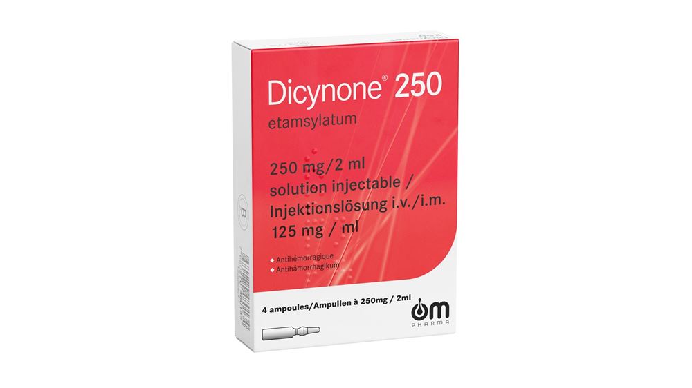 DICYNONE Inj Lös 250 mg Amp 2 ml, Hauptbild