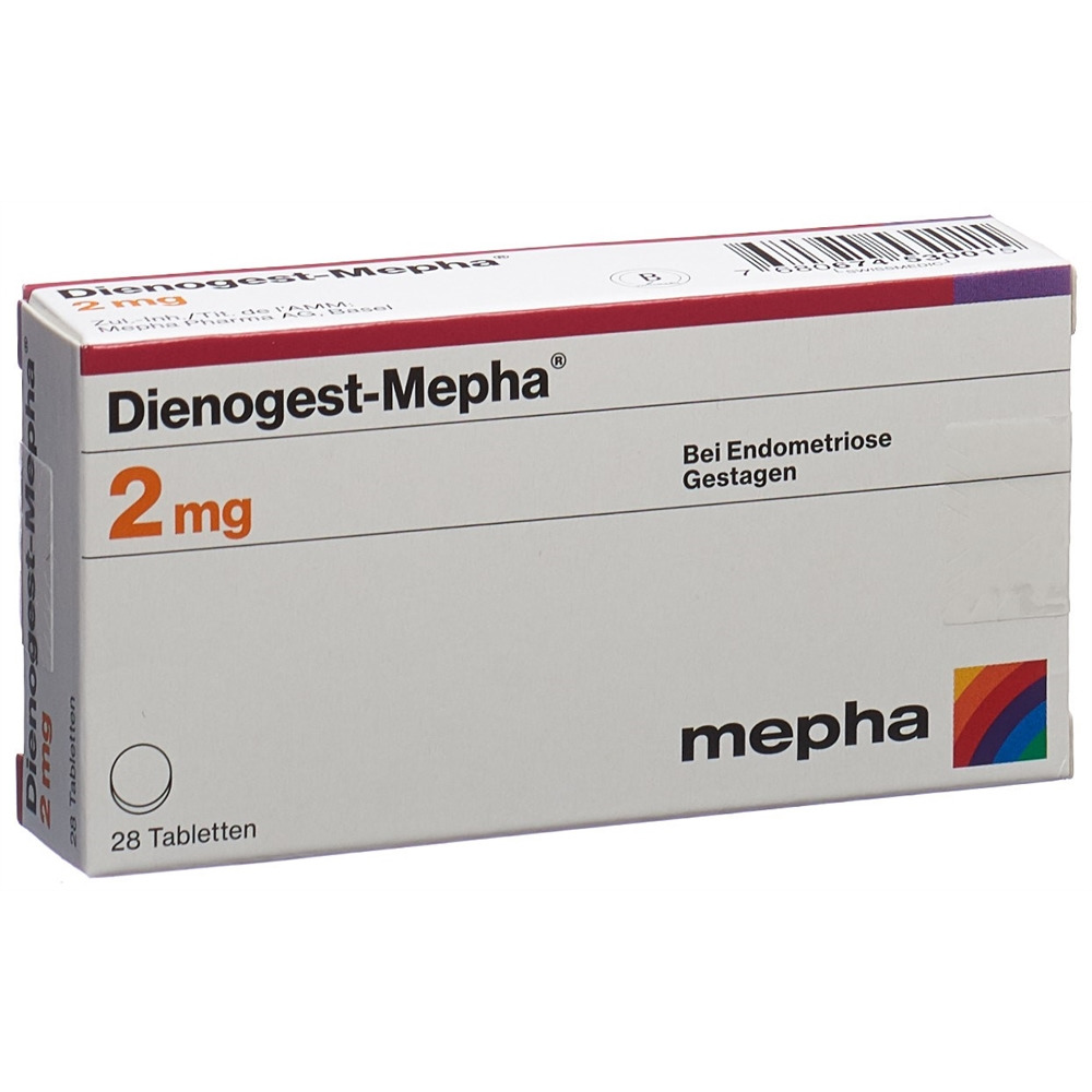 DIENOGEST Mepha 2 mg, image principale