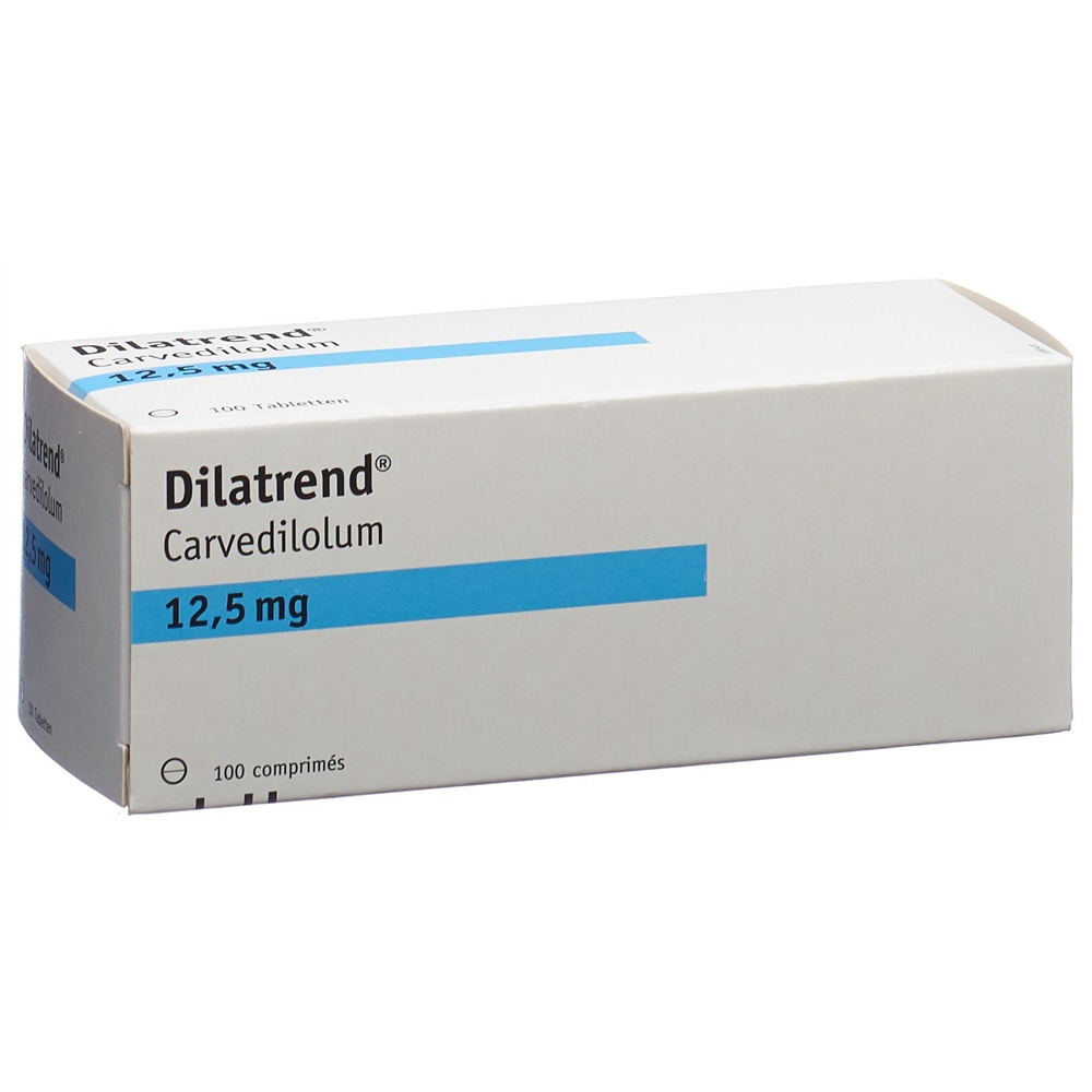 DILATREND cpr 12.5 mg blist 100 pce, image 2 sur 2