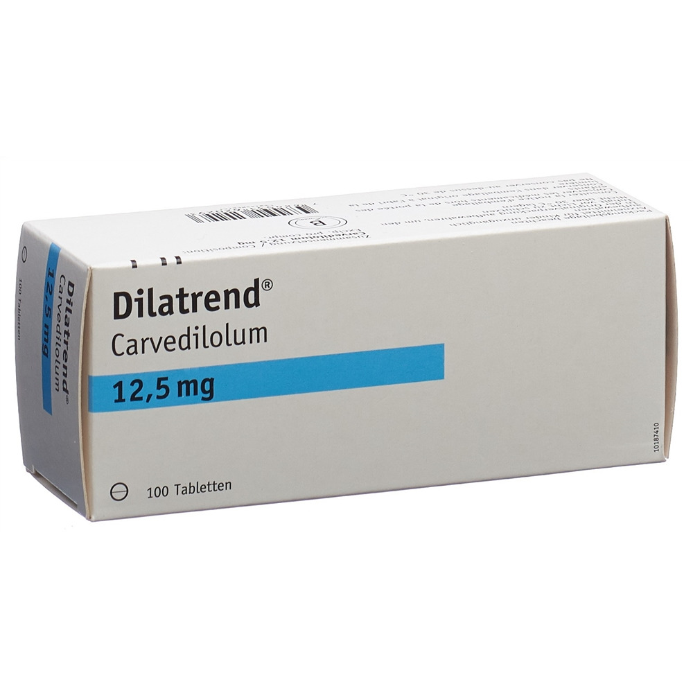 DILATREND cpr 12.5 mg blist 100 pce, image principale