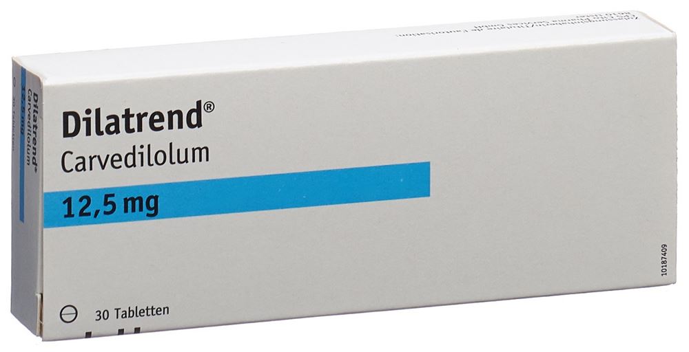 DILATREND cpr 12.5 mg blist 30 pce, image principale