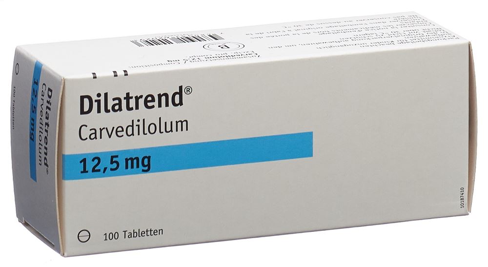 DILATREND Tabl 12.5 mg Blist 100 Stk, Hauptbild