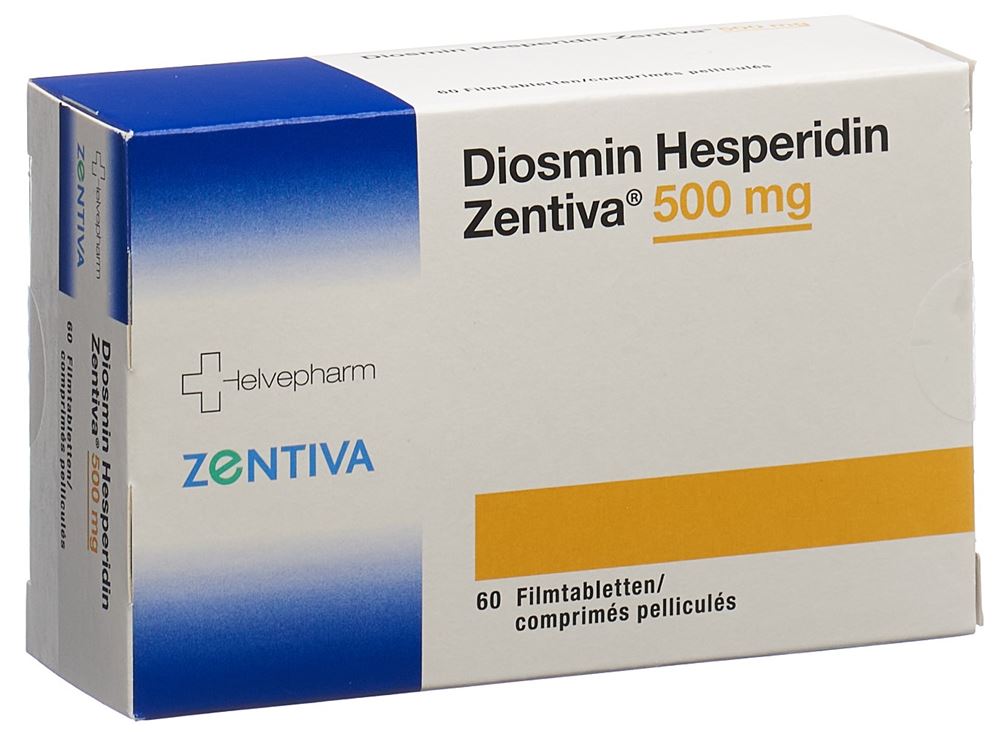 DIOSMIN HESPERIDIN Zentiva 500 mg