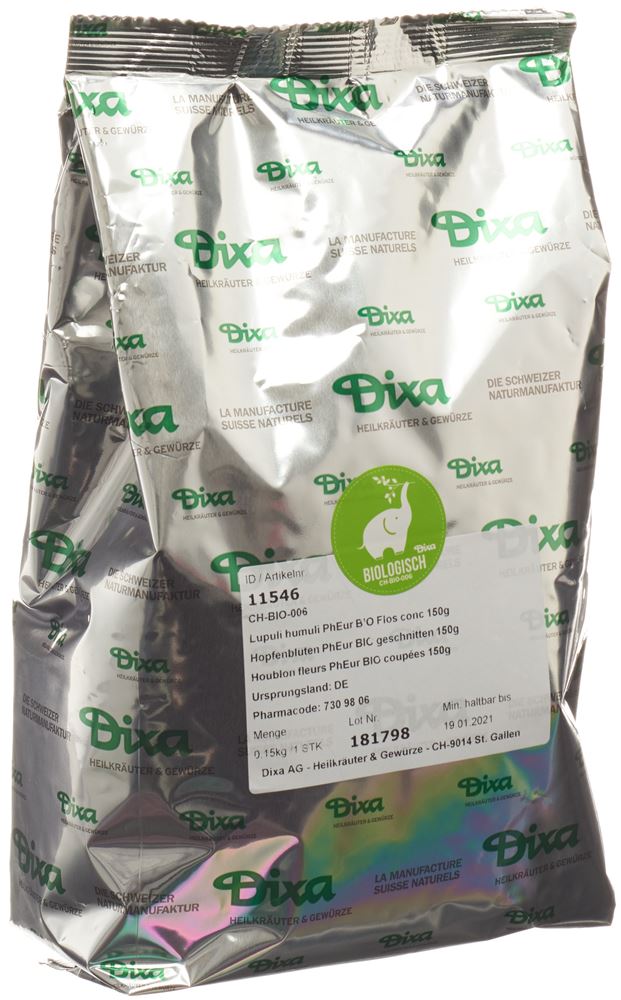 DIXA Hopfenblüten, Hauptbild