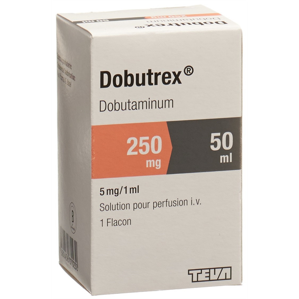 DOBUTREX sol perf 250 mg/50ml flac 50 ml, image 2 sur 2