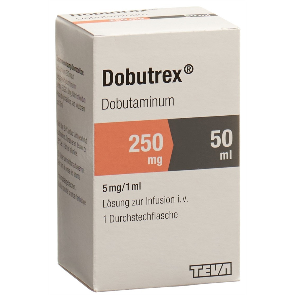 DOBUTREX sol perf 250 mg/50ml flac 50 ml, image principale