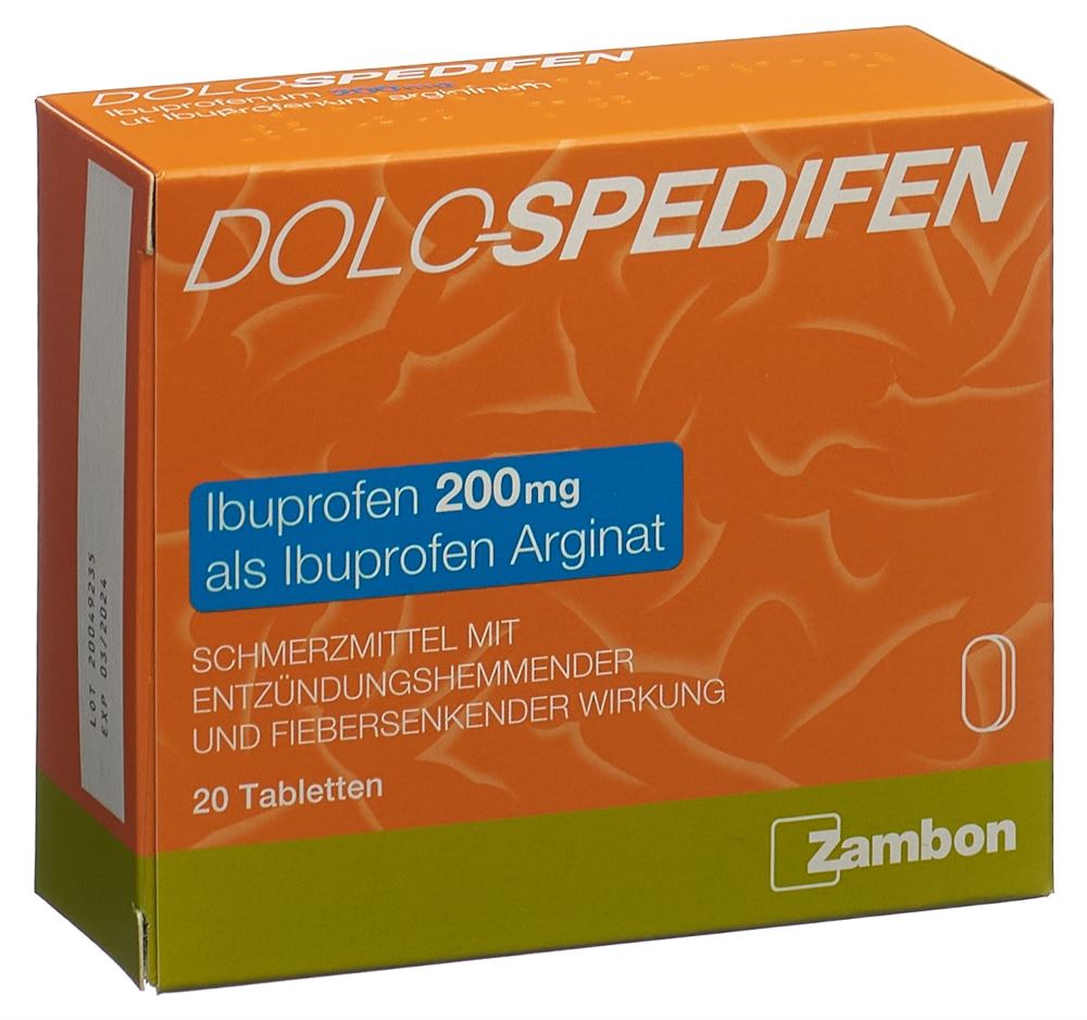 DOLO-SPEDIFEN cpr 200 mg blist 20 pce, image principale