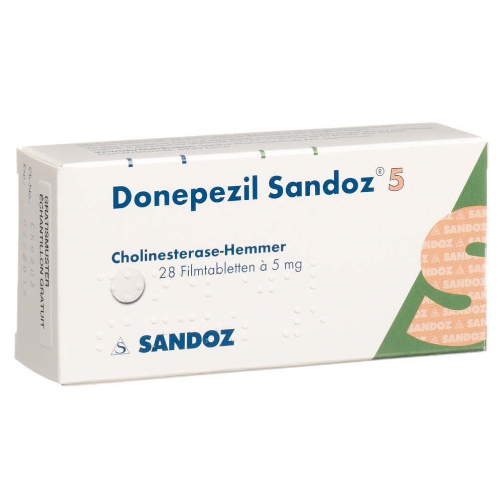 DONEPEZIL Sandoz 5 mg, image principale