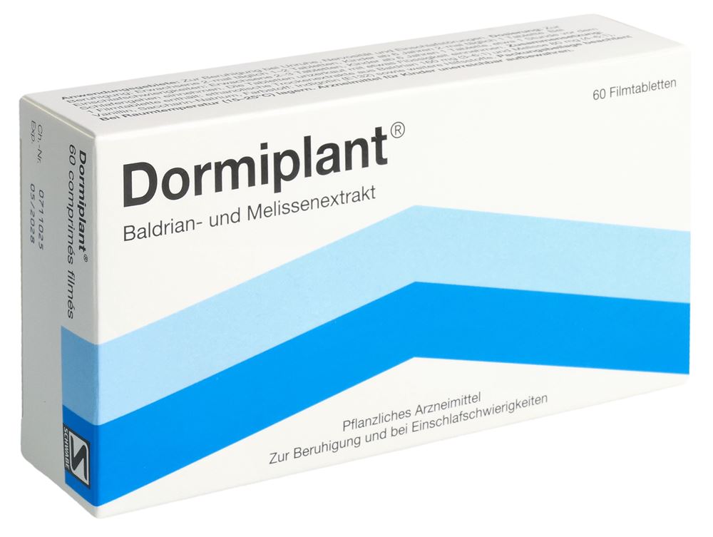 DORMIPLANT cpr pell blist 60 pce