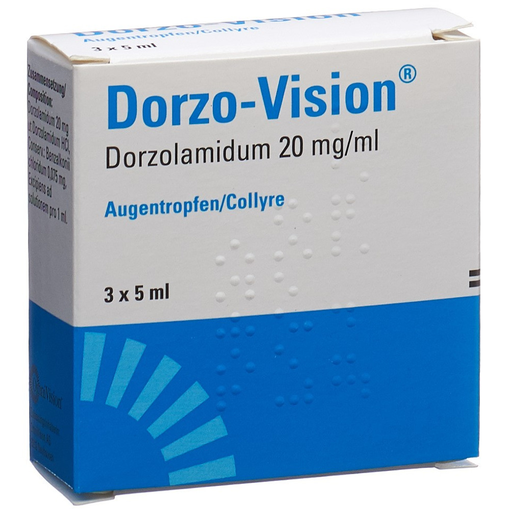 DORZO VISION gtt opht 2 % fl 5 ml