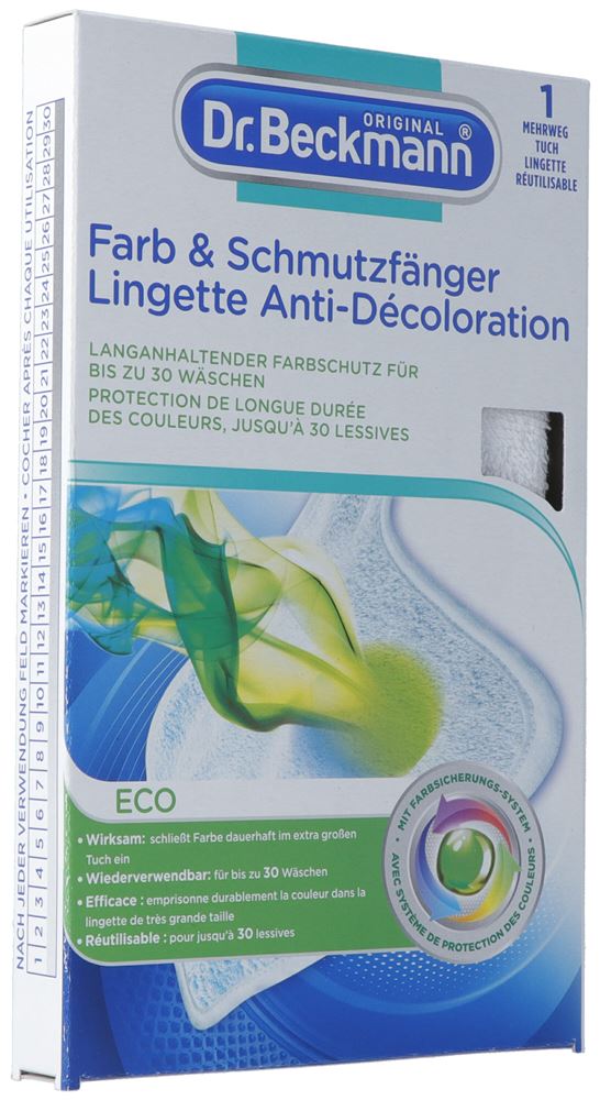 DR BECKMANN lingette anti-décoloration