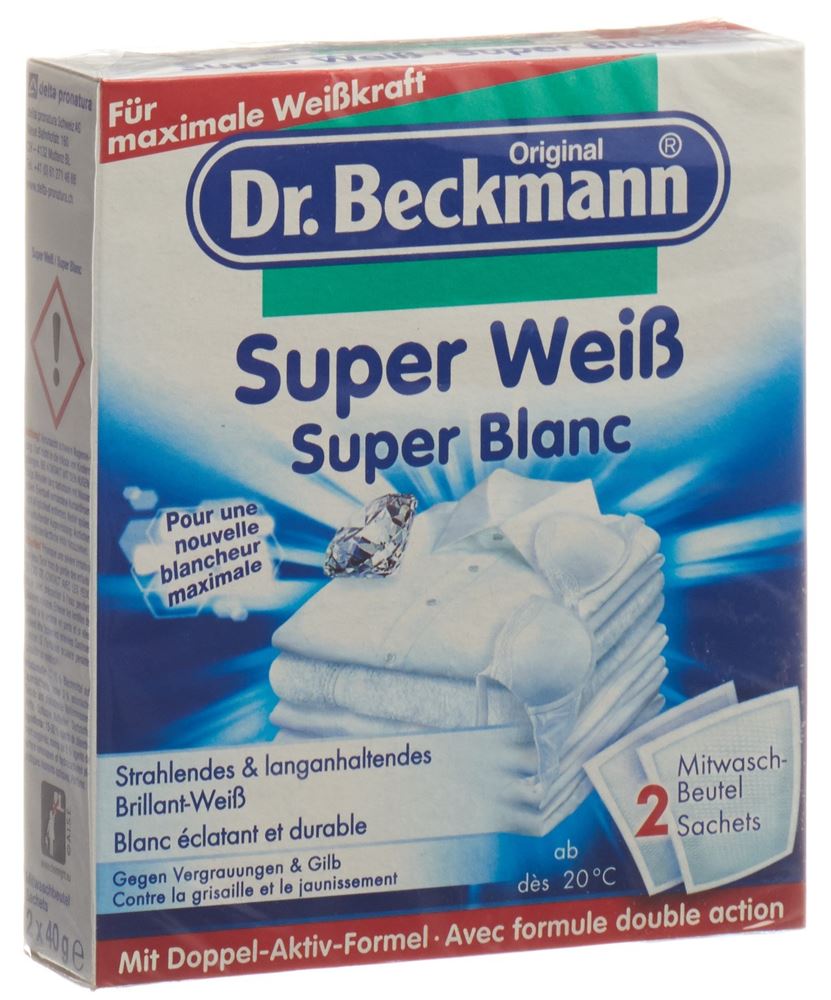DR BECKMANN super blanc, image principale