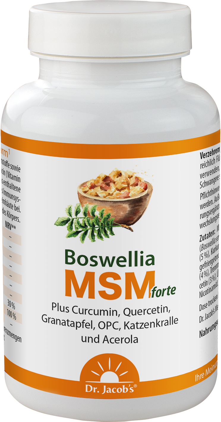 DR. JACOB'S Boswellia MSM forte