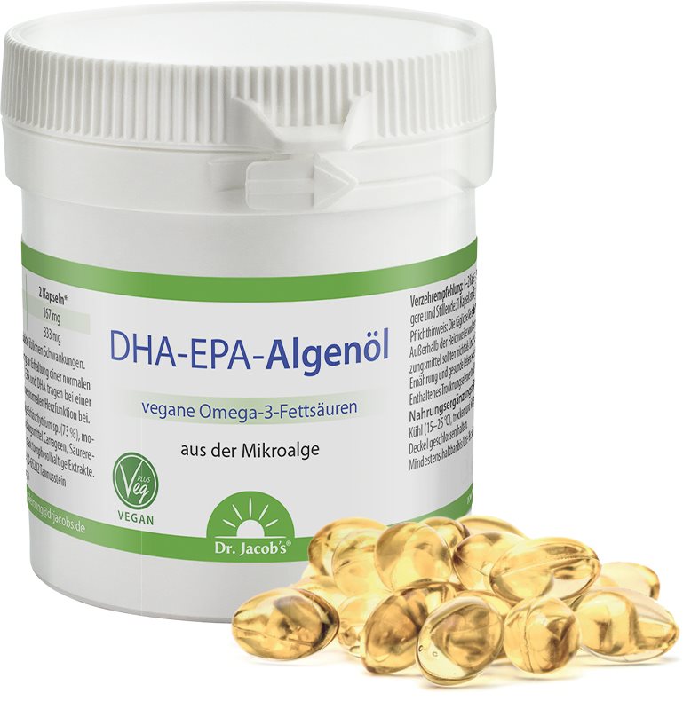 DR. JACOB'S DHA-EPA huile d'algues, image 2 sur 3