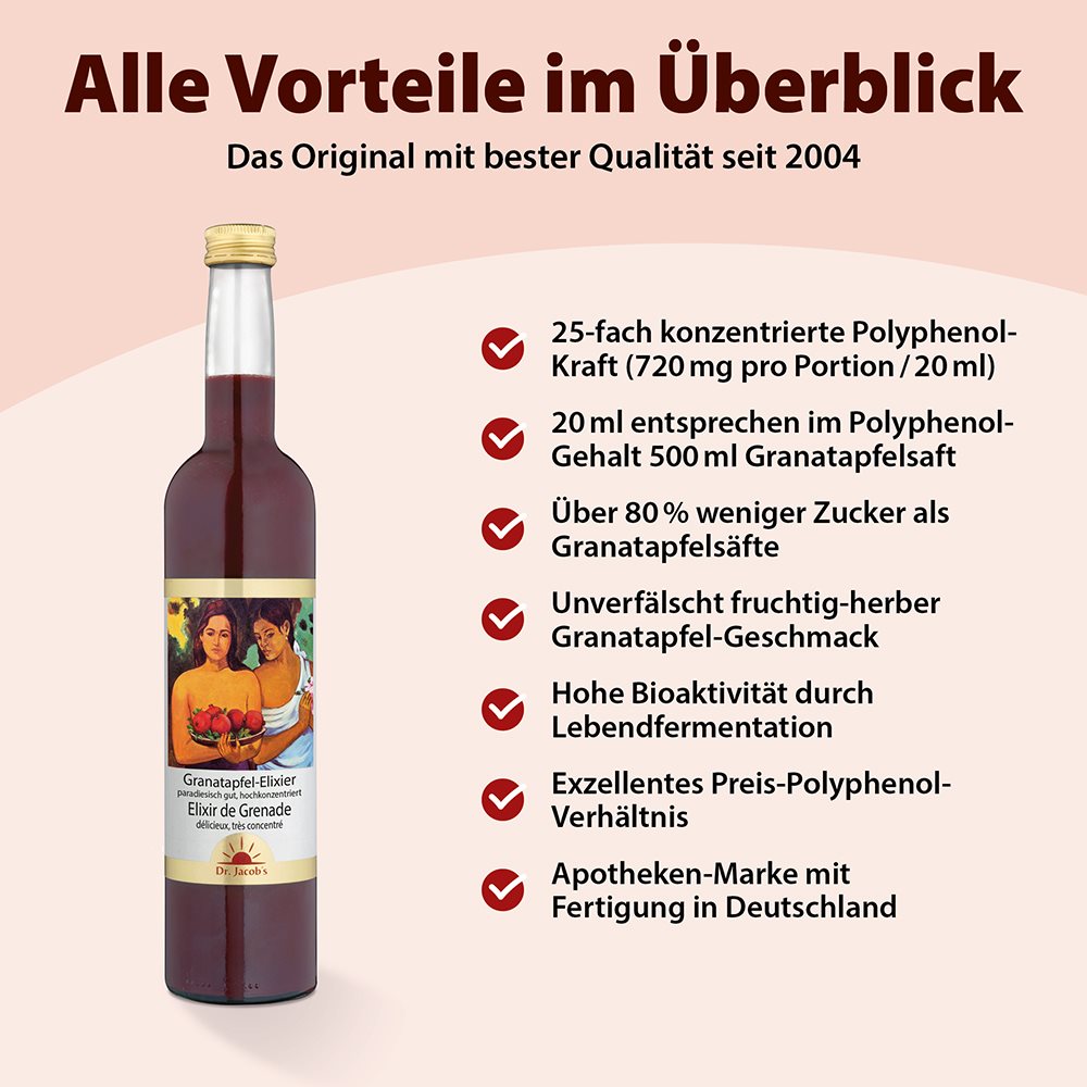 DR. JACOB'S Granatapfel-Elixier, Bild 2 von 2