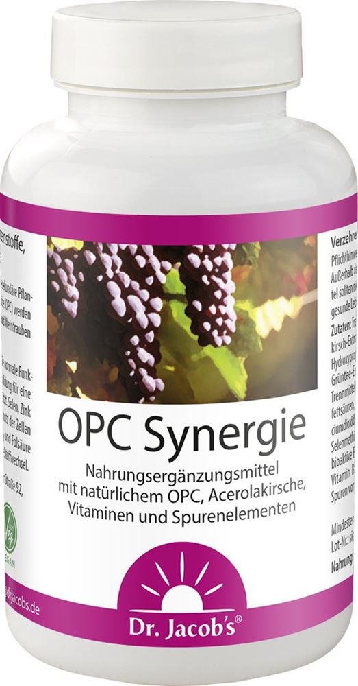 DR. JACOB'S OPC synergie extrait de pépins de raisin