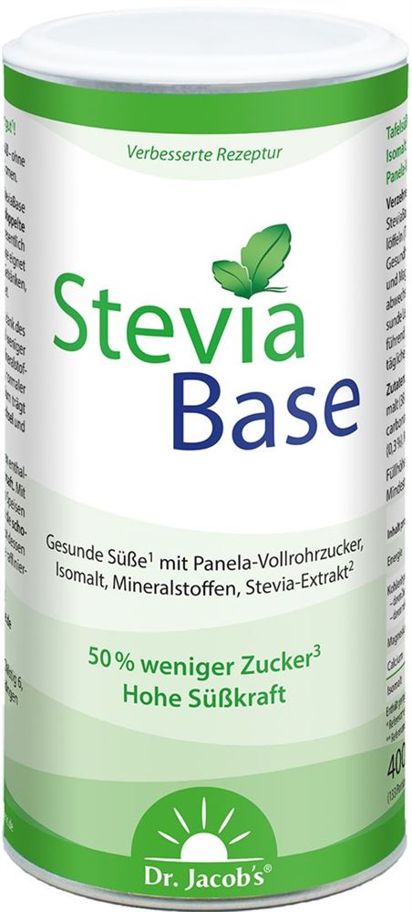 DR. JACOB'S steviabase édulcorant
