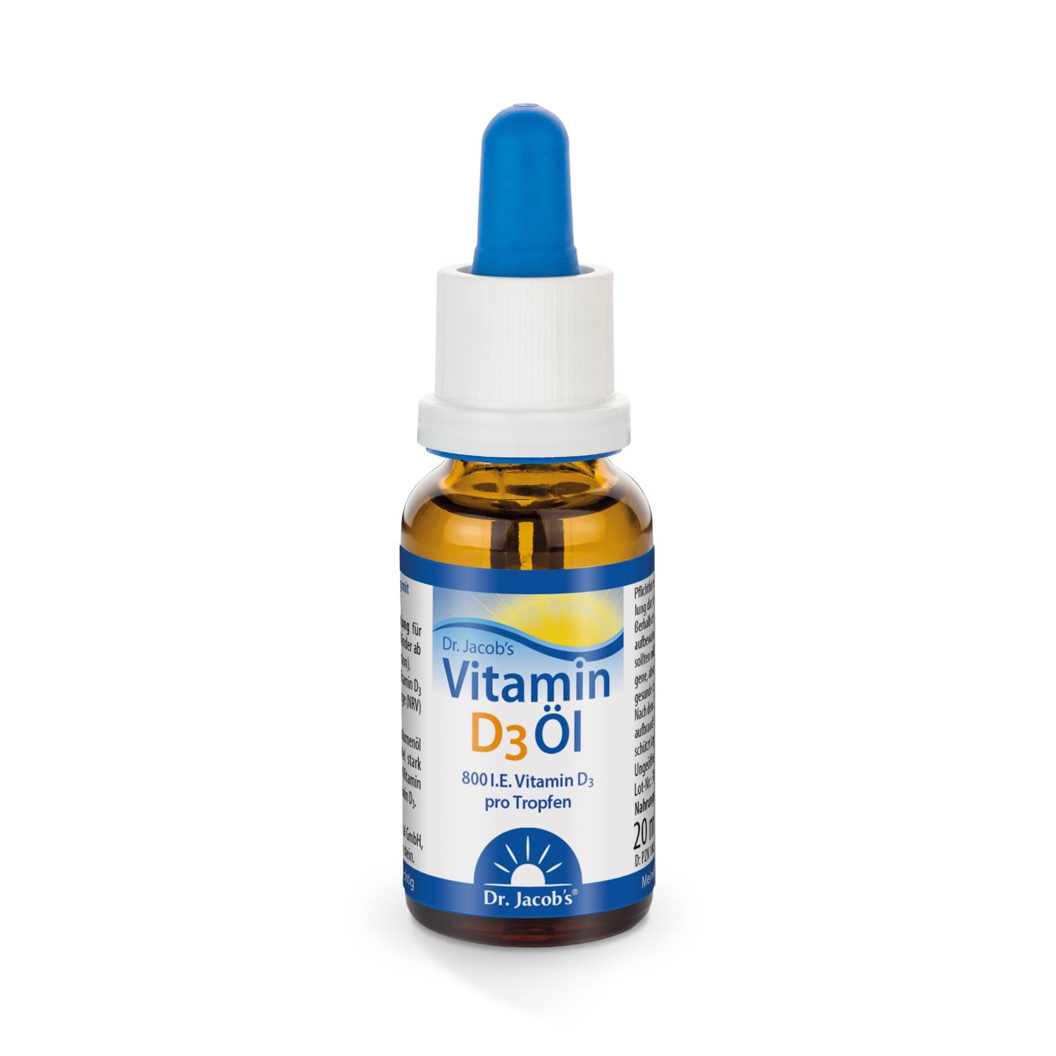 DR. JACOB'S Vitamin D3 Öl Tropfen 800 IE, Hauptbild