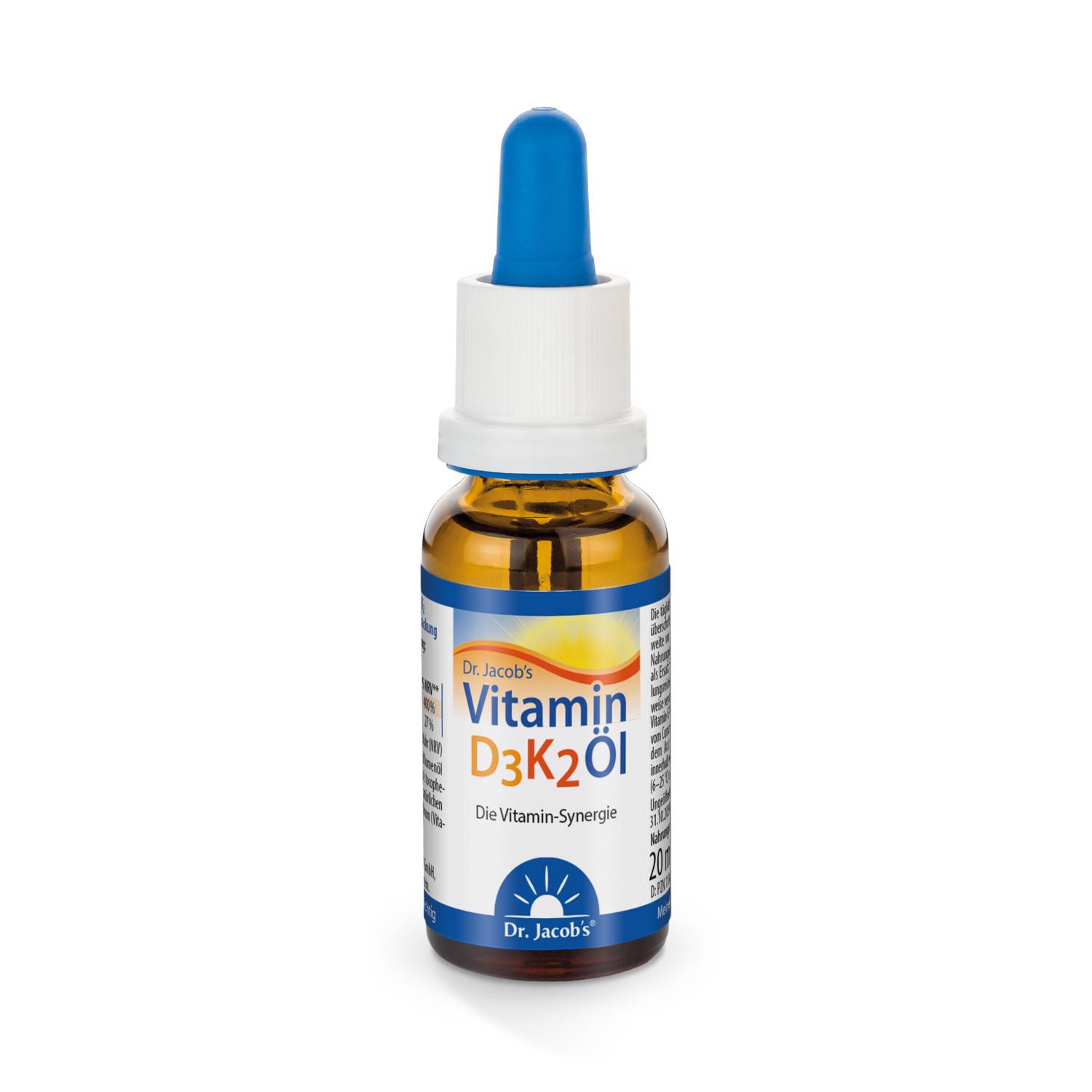 DR. JACOB'S Vitamin D3K2 Öl Tropfen 800 IE, Hauptbild