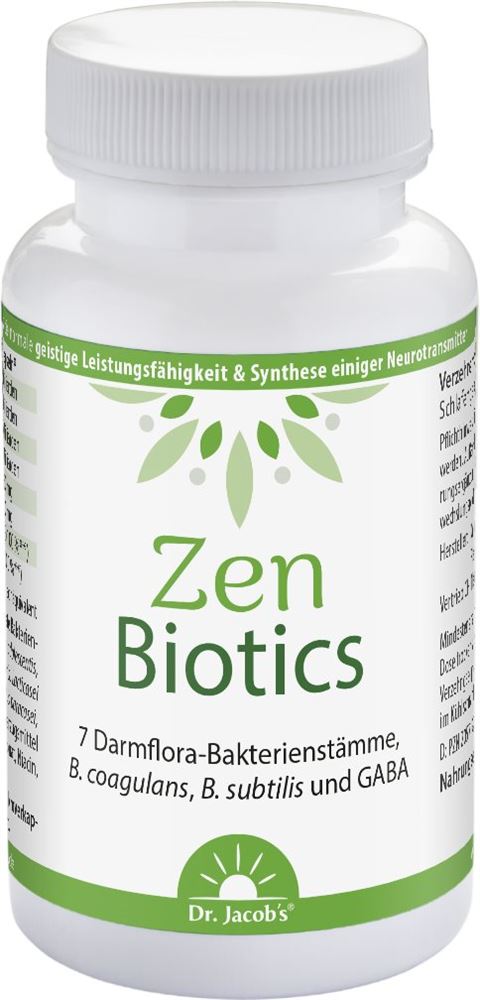 DR. JACOB'S zen biotics bactéries pour la flore intestinale + GABA