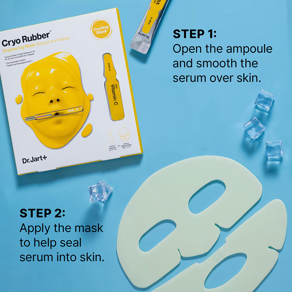 DR.JART Cryo Rubber Brightening Mask, Bild 2 von 3