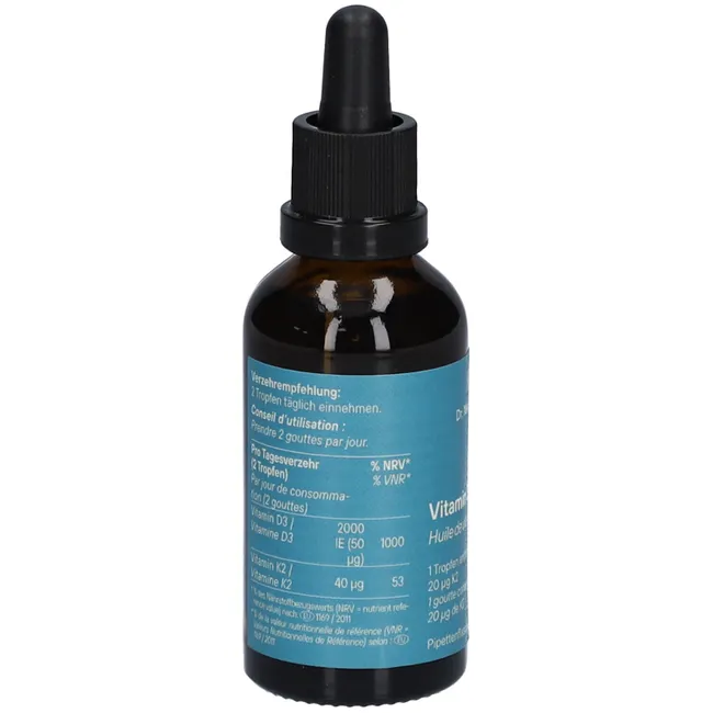 Dr. Niedermaier Vitamin D3 + K2, Bild 2 von 3