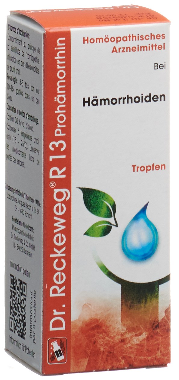Dr. Reckeweg R13 Prohämorrhin, Hauptbild