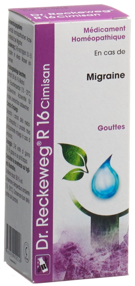 Dr. Reckeweg R16 Cimisan, image 2 sur 3