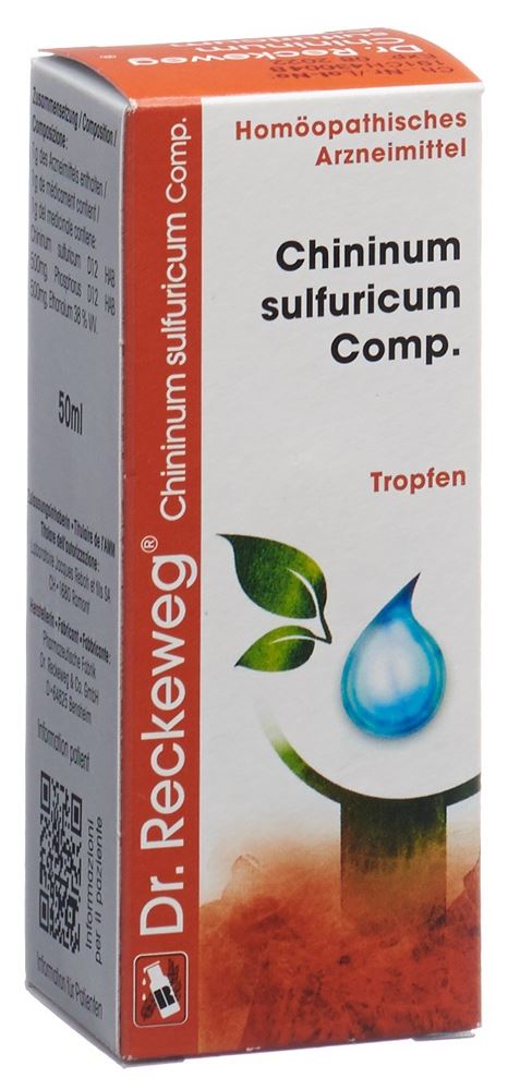 Dr. Reckeweg R191 Chininum sulfuricum Comp., image principale