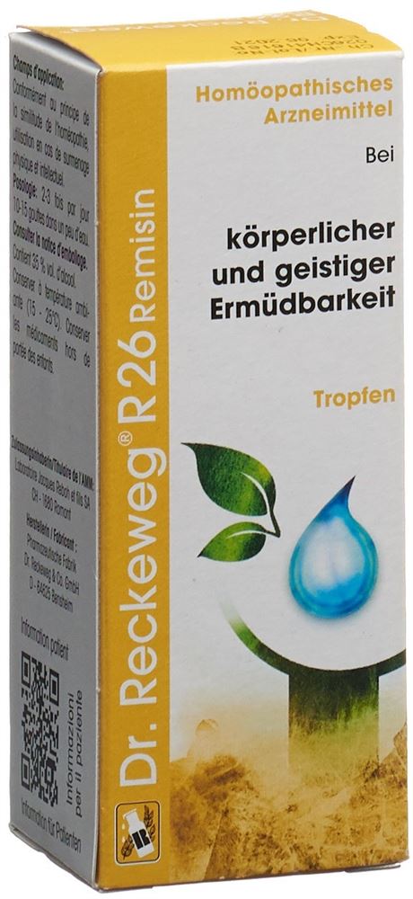 Dr. Reckeweg R26 Remisin, image principale