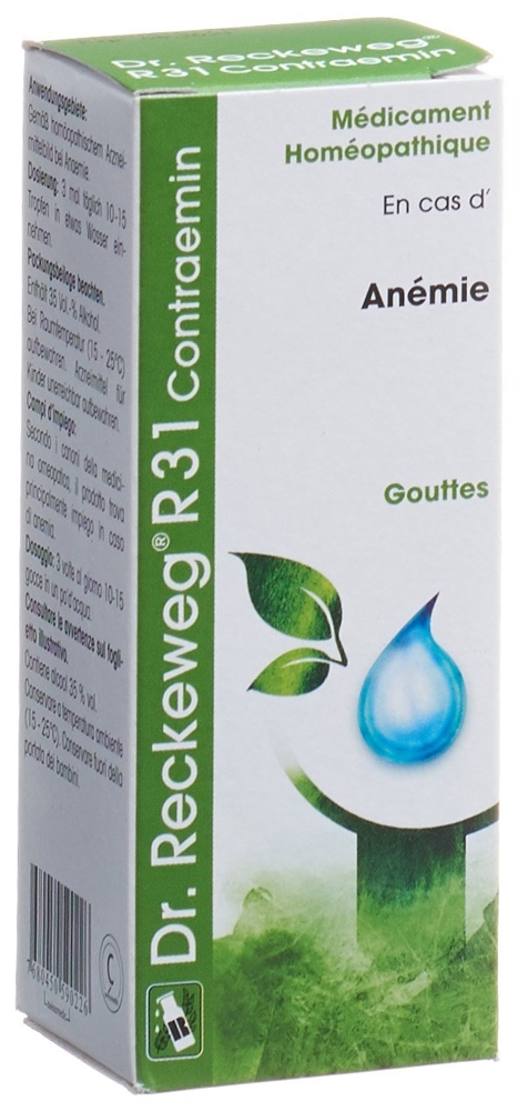 Dr. Reckeweg R31 Contraemin, image 2 sur 2