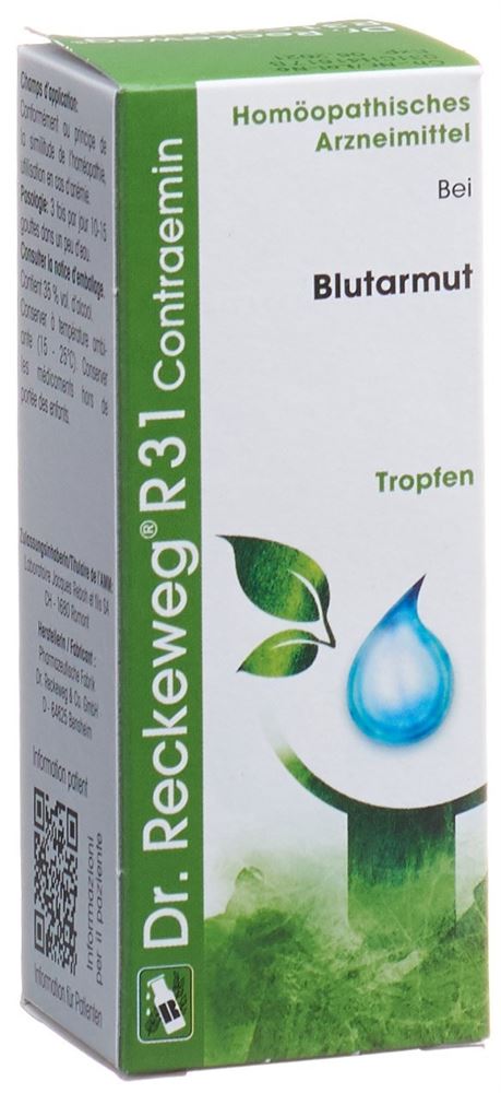 Dr. Reckeweg R31 Contraemin, Hauptbild