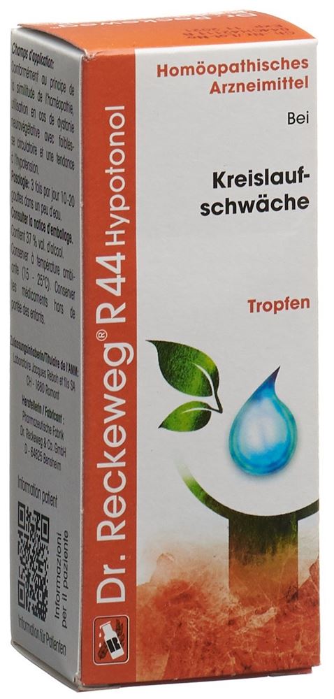 Dr. Reckeweg R44 Hypotonol, image principale